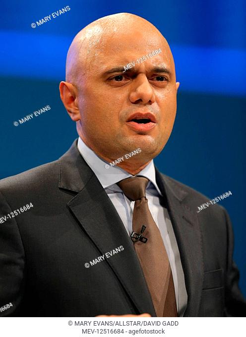 Sajid Javid MP Secretary Of State For Communities And Local Government Conservative Party Conference 2017 Manchester Central, Manchester