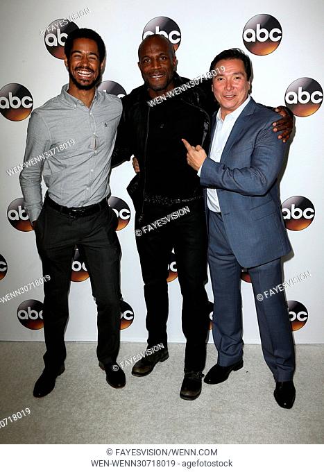Disney/ABC TV TCA Winter 2017 Party at Langham Hotel - Arrivals Featuring: Alfred Enoch, Billy Brown, Benito Martinez Where: Pasadena, California