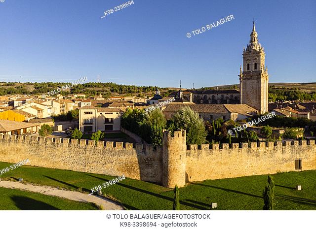 Medieval Walls, El Burgo de Osma, Soria, comunidad autónoma de Castilla y León, Spain, Europe
