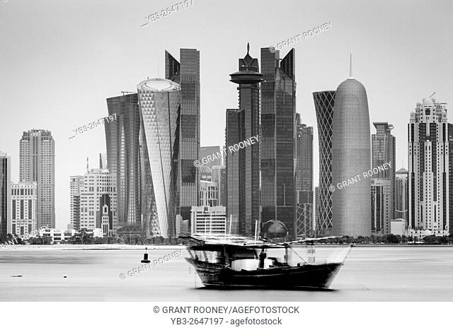 Doha Skyscrapers, Doha, Qatar