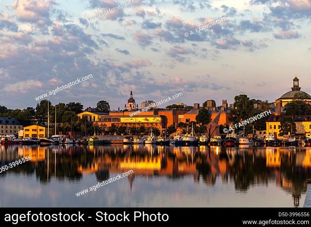 Stockholm, Sweden The island of Skeppsholmen at dawn