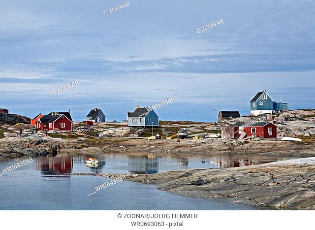 Inuit settlement Rödebay, Greenland