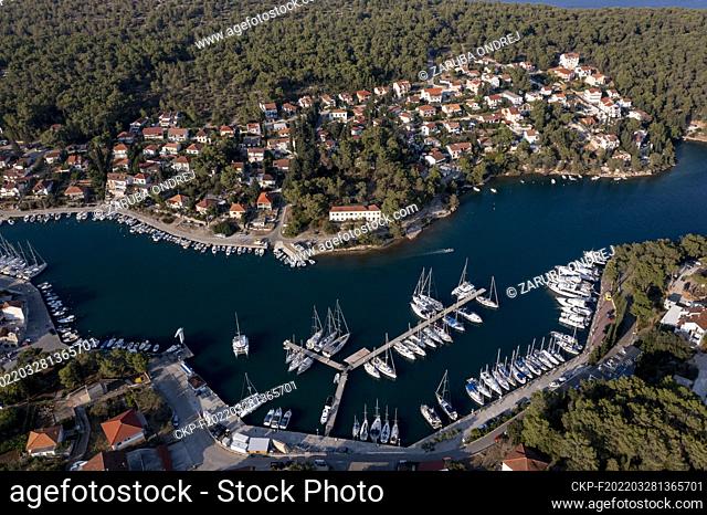 Vrboska is a small fishing and agriculture village. Vrboska ACI harbour is very favourite for yachts. (CTK Photo/Ondrej Zaruba)