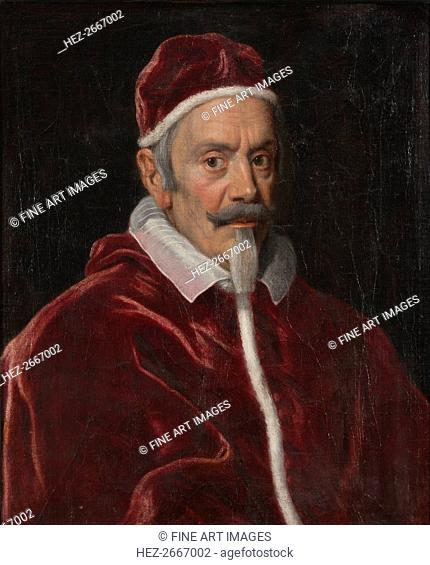 Portrait of the Pope Alexander VII (1599-1667)
