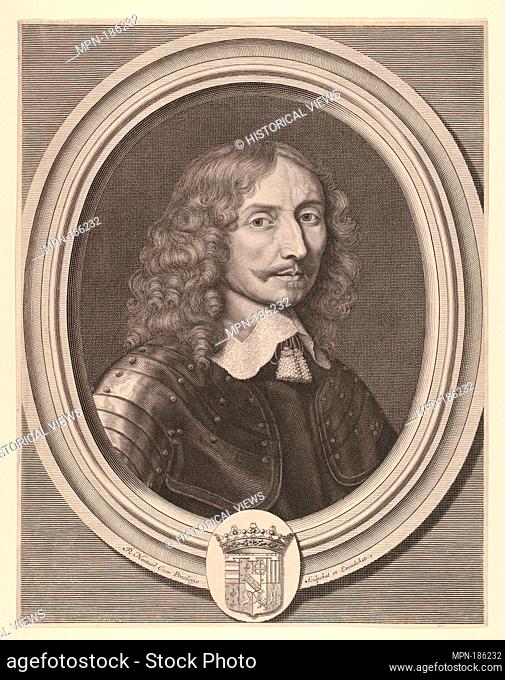 Henri II de Lorraine, marquis de Mouy. Artist: Robert Nanteuil (French, Reims 1623-1678 Paris); Date: ca. 1651; Medium: Engraving; first state of three...