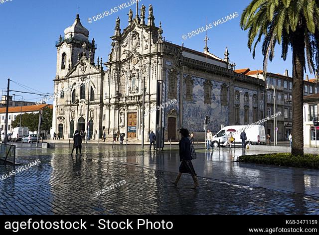 Carmo and Carmelitas churches in Porto, Portugal