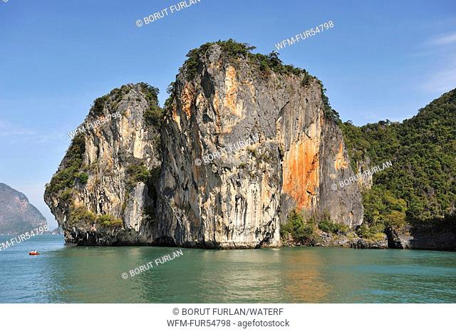 Rocks of Phang Nga Bay, Phang Nga, Thailand