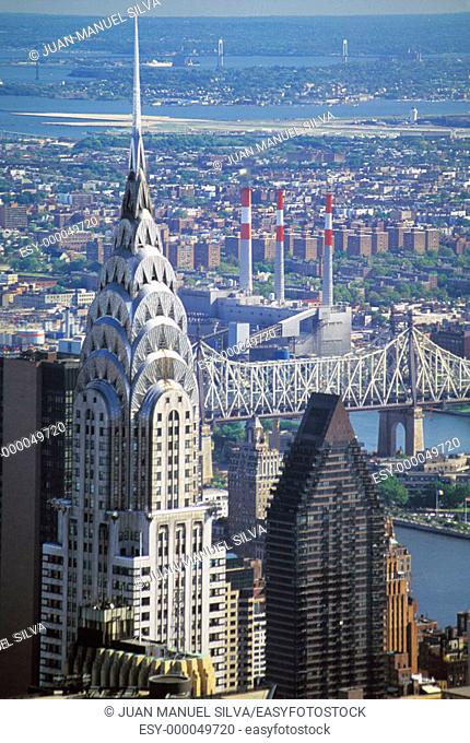 Chrysler building. Manhattan. New York City. USA