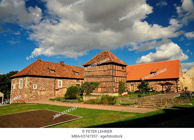 Germany, Saxony-Anhalt, East Harz, Ermsleben, abbey church
