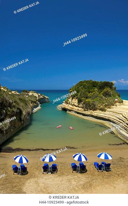 Greece, Europe, Ionic islands, isles, Kerkira, Kerkyra, Corfu, Mediterranean Sea, island, isle, islands, isles, outdoors, outside, sand beach, sand beaches
