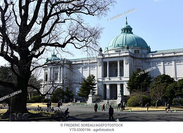 Tokyo National Museum, Hyokeikan Hall, Ueno Park, Honshu, Japan, Asia