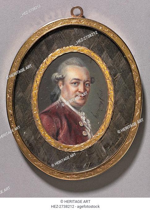Portrait of a Man, 1780s. Creator: Hornong (French)
