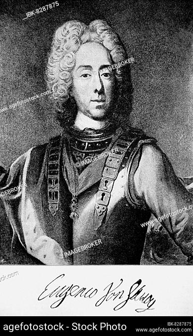Eugene Francis, Prince of Savoy-Carignan, 18 October 1663, 21 April 1736, known as Prince Eugene the Noble Knight, was one of the most important generals of the...