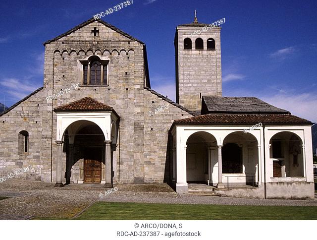 Church San Vittore, Locarno, Lago Maggiore, Ticino, Switzerland