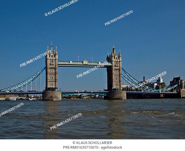 Tower Bridge, London, Great Britain, Europe, July 2013 / Tower Bridge, London, Großbritannien, Europa, Juli 2013