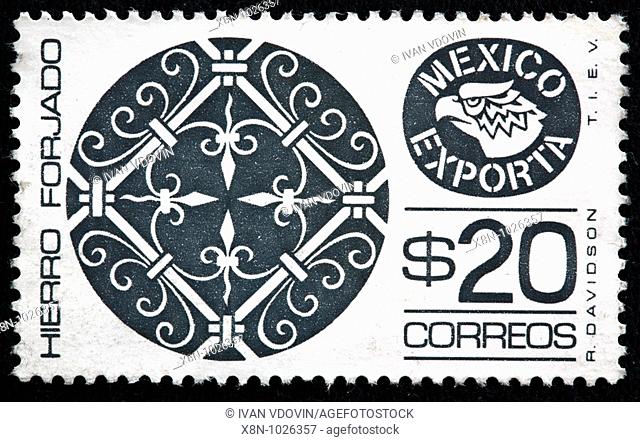 Mexican export, postage stamp, Mexico