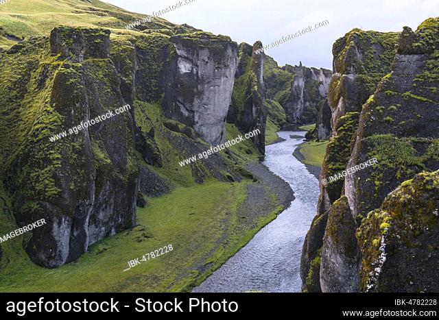 Fjaðrárgljúfur Canyon, Kirkjubæjarklaustur, Iceland, Europe