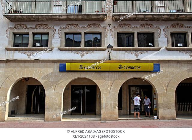 Arcades, Central Post Office, Martorell, Catalonia, Spain