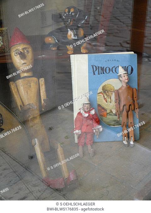 Pinocchio in Rome, Italy