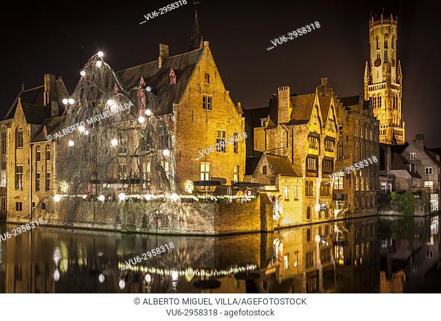 City of Belgium, Brugge, beautiful to visit in any season of the year. Very well maintained and offering postcards in every corner of this city full of...