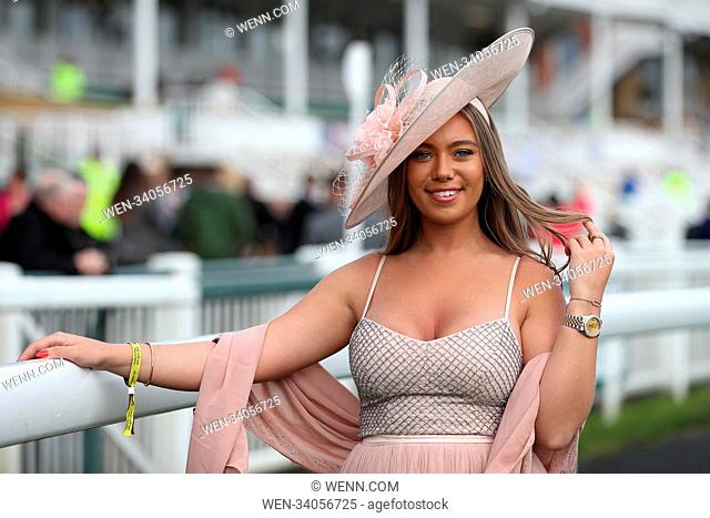 Aintree Festival 2018 - Day 3 - Grand National Day Featuring: Tyne-Lexy Clarson Where: Liverpool, United Kingdom When: 14 Apr 2018 Credit: WENN.com