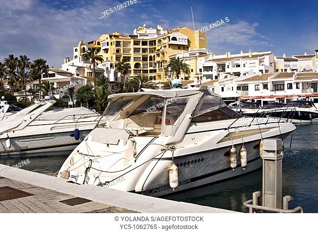 Puerto de Cabopino, Costa del Sol. Marbella, Malaga province, Andalusia, Spain