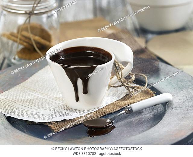 chocolate en taza. version horizontal
