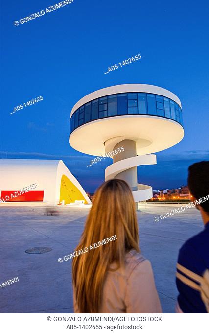 Oscar Niemeyer Cultural Center, Aviles, Asturias, Spain