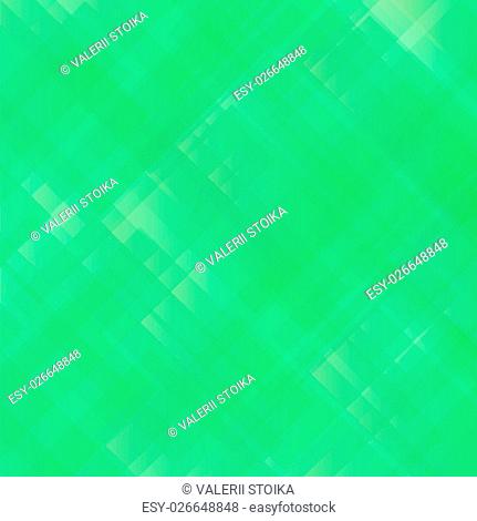 Green Square Background. Abstract Green Square Pattern