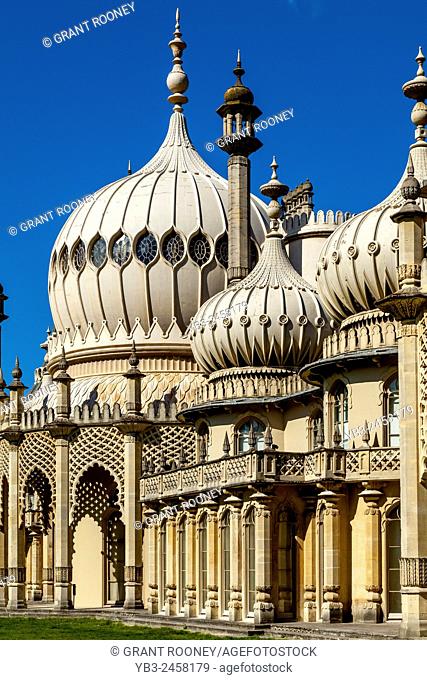 The Royal Pavilion, Brighton, Sussex, UK