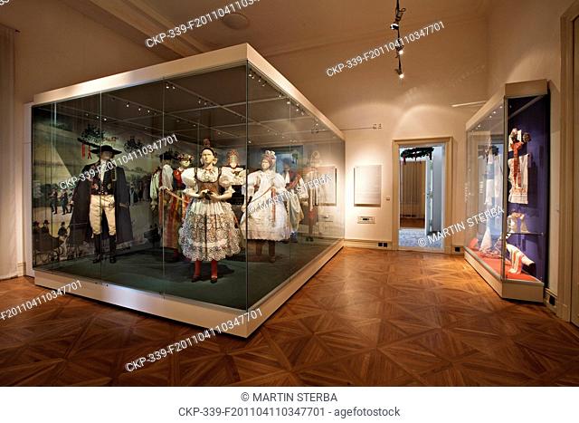 The ethnographical exhibition of the folk culture of the Czech Republic region in Musaion - National Museum Ethnographical Exhibition, Kinsky Summer Palace