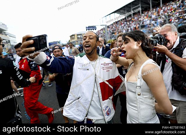 Christopher Brian Bridges aka. Ludacris, Michelle Rodriguez, F1 Grand Prix of Miami at Miami International Autodrome on May 7, 2023 in Miami