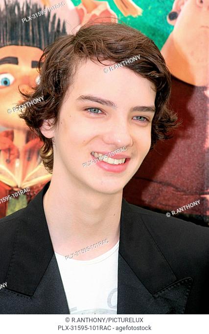 Kodi Smit-McPhee at the premiere of Focus Features ParaNorman. Arrivals held at the Universal CityWalk Cinemas in Universal City, CA, August 5, 2012