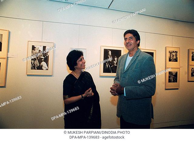 Indian Bollywood film actor Amitabh Bachchan at Photo Exhibition NO MR