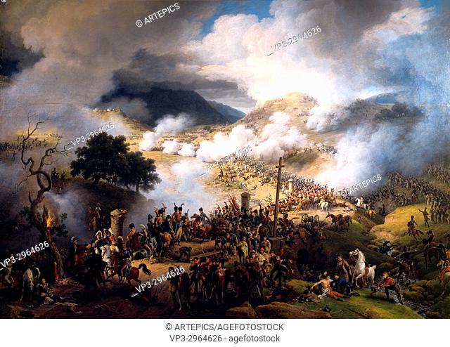 Louis François Lejeune . Battle of Somo Sierra . . 1810