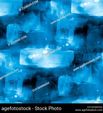 blue background art watercolor seamless texture abstract paint pattern