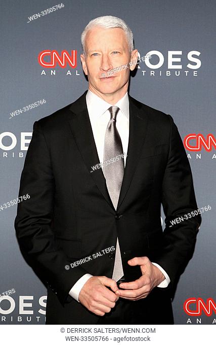 The 11th Annual CNN Heroes: An All-Star Tribute, held at the American Museum of Natural History in New York City. Featuring: Anderson Cooper Where: New York...