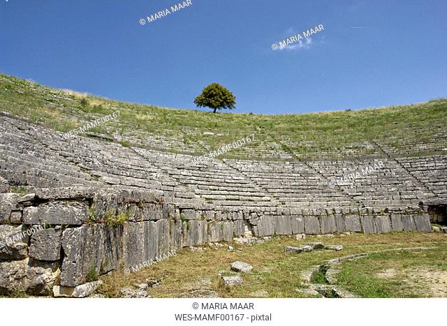 Greece, Epirus, Amphitheatre of Dodona