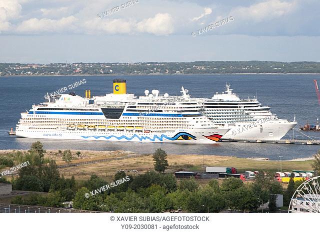 Cruise port, Tallinn, Harju, Estonia
