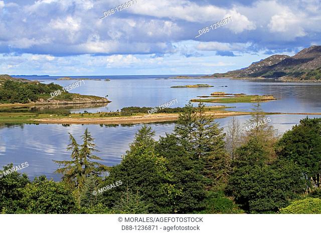 Loch Moidart Highland  Scotland
