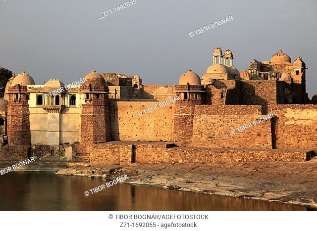 India, Rajasthan, Chittorgarh, Ratan Singh Palace