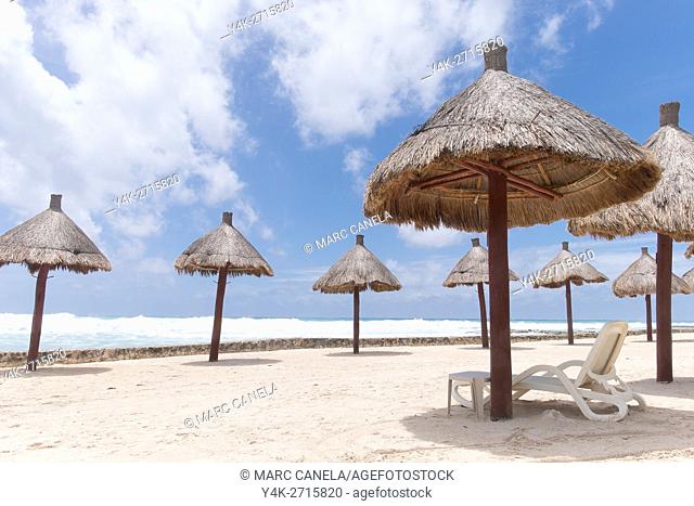 Mexico, Quintana Roo, Yucatan Peninsula, Port of Costa Maya, Akumal beach