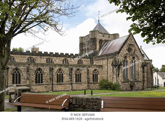 Bangor Cathedral, Wales, United Kingdom, Europe