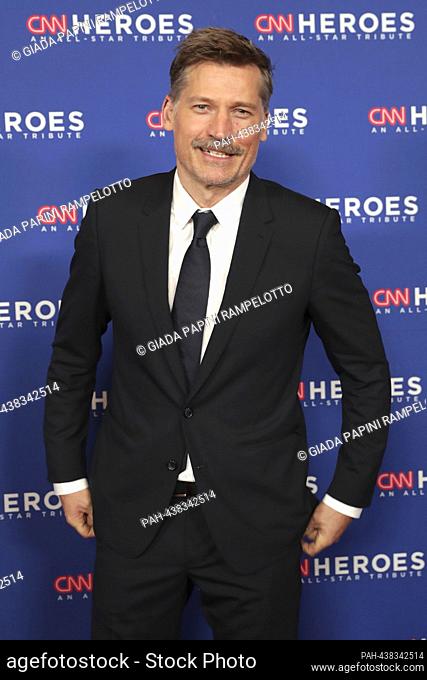 New York, USA, December 10, 2023 - Nikolaj Coster-Waldau Attended the 17th Annual CNN Heroes 2023 Today at the Museum of Natural History in New York City