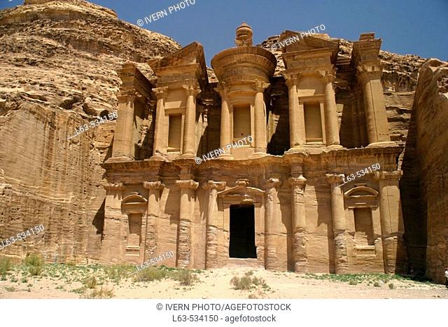 Al Deir ('The Monastery'), Petra. Jordan