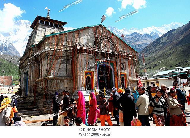 Kedarnath Temple Uttarakhand India Asia