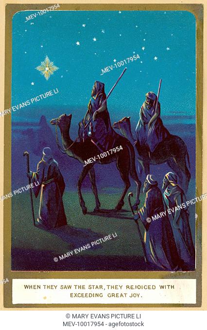 THE NATIVITY The Magi travelling at night, following the star