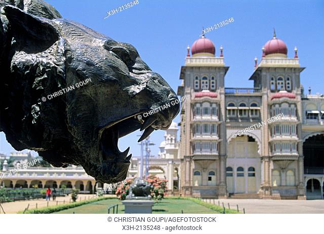 Amba Vilas, Palace of Mysore, State of Karnataka, India, South Asia