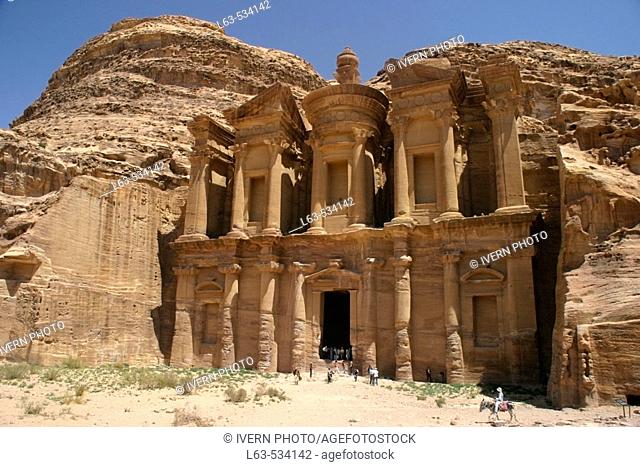 Al Deir ('The Monastery'), Petra. Jordan