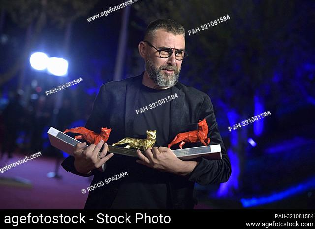 ROME, ITALY - OCTOBER 22: Viesturs Kairiss attends the red carpet for the awards ceremony during the 17th Rome Film Festival at Auditorium Parco Della Musica on...